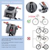 BABEYER Dog Bike Basket, Expandable Soft-Sided Pet Carrier Backpack with