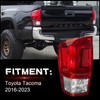 SINYATO INDUST Tail Light Housing for 2016-2023 Toyota Tacoma, Driver