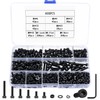 800 Pieces M4 Cylinder Screws Nuts Set, Hexagon Socket Screws