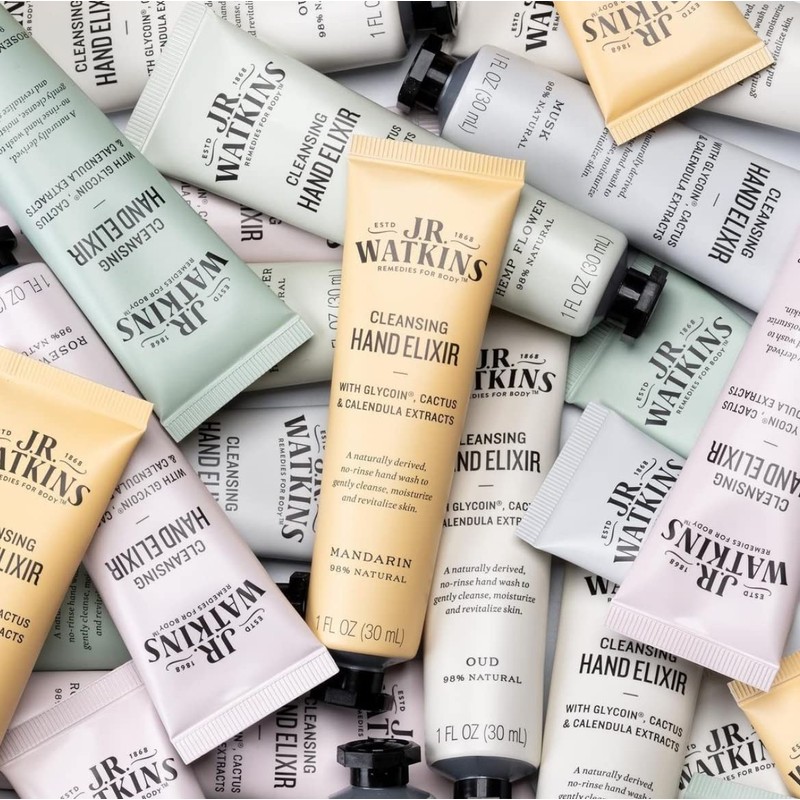 J.R. Watkins Hand Gel, Musk, Moisturizing, Penetrating, Moisturizing, Smooth, Compact,