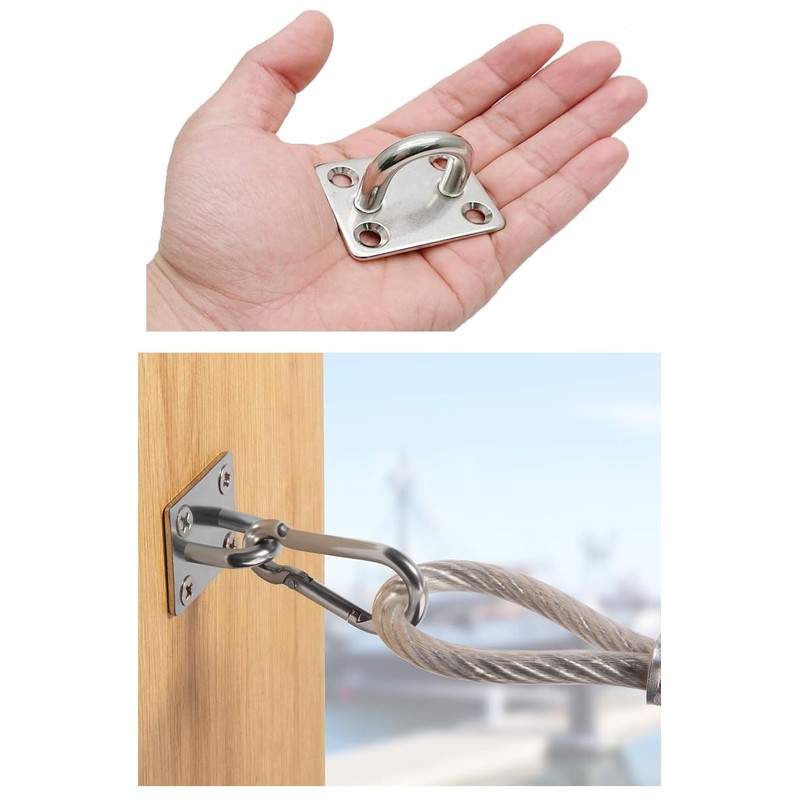 Hammock Hooks Heavy Duty 2 Pack, 1000Lbs Capacity Hammock Hanging