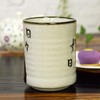 Large Tea Cup Kutaniyaki Yunomi Daruma Tea Bowl Pottery Brand