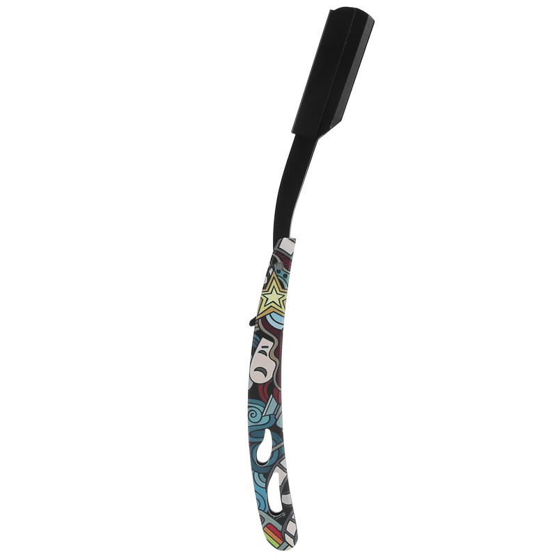 Manual Shaving Knife Rack Kit Folding Shaving Blade Holder Storage