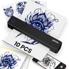 Tattoo Stencil Printer, Wireless Thermal Tattoo Printer with 10 Pcs