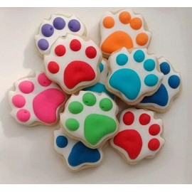 Mini Dog Cookie Cutter 5 Piece Set from The Cookie Cutter Shop - Mini Dog Bone, Fire Hydrant, Dog Paw Print, Heart, Dog House Cookie Cutters - Tin Plated Steel Cookie Cutters