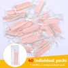 40 Stück Einweg Maniküre Set Doppelseitig Einzeln Verpackt Mini Nagelpuffer