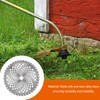 2PCS Lawn Trimmer Blade Head Alloy Steel 10in Accurate Cutting