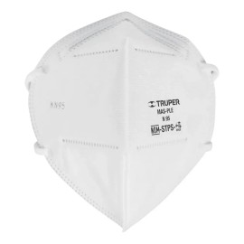 Mascarilla Plegable Polvo Y Particulas Truper 14427 Color Blanco