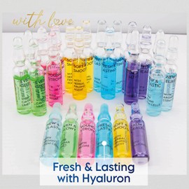 Hallingers Fresh & Lasting - Set of 7 Beauty Ampoules - Maxl Hallinger Fragrance Studio Ampoule with High-Quality Serum (Set) - Easter Gifts Easter Baskets Easter Eggs & Easter Decoration | Birthday