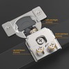 Chibery 20 Pack 1-1/2" Overlay 3D Soft Close Concealed Kitchen