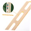 VICASKY 4pcs Dominoes Loading Device Domino Train Parts Construction Train