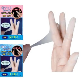 Felizchi Fingertip Protection Finger Guard Finger Sack Disposable Elastic Small Medium 30 Pack 100 Pack Waterproof (S, 30 Pack)