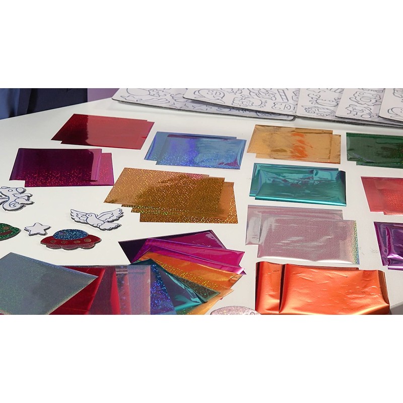 Marvin's Magic - Magic Foil Rainbow Stickers - Foil, Metallic