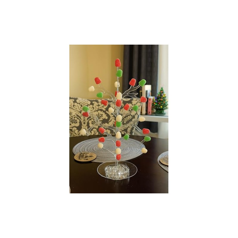 Stunning Clear Plastic Money Tree Centerpiece - 12" (1 Count)