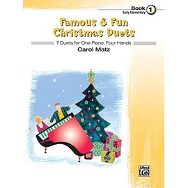 Famous & Fun Christmas Duets, Bk 1: 7 Duets for One Piano, Four Hands
