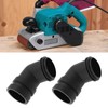 ECSiNG Pack of 2 Plastic Belt Sander Angle Adapter Connector