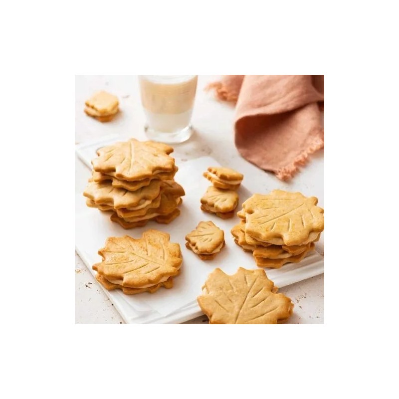 Trader Joe's 2 Packs Trader Joe's Maple Leaf Cookies 11.4