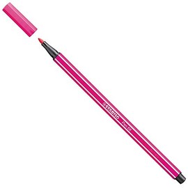 Stabilo Pen 68, 1 Piece of Felt tip, Middle tip Pink Rose
