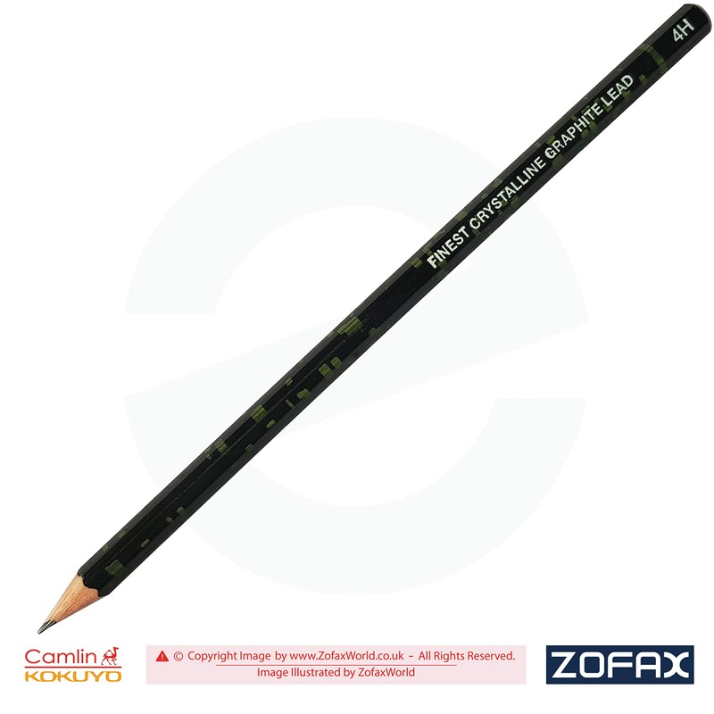 KOKUYO CAMLIN 4H Graded Drawing Pencils Combo Pack Sketch Tone