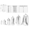 Unigear Dry Bag Waterproof Bag with Waterproof Pouch Drum Type