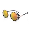 4sold® Steampunk Sunglasses 50s Round Glasses Copper Cyber Goggles Rave