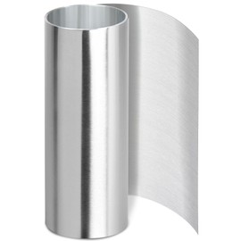 Vigorous 14in x 10ft Aluminum Flashing, 0.2mm Waterproof Metal Roofing Panels,1060 Aluminum Flashing Roll for Roof Flashing, Stains Moss and Mildew Prevention, Sealing Windows Doors, DIY Craft