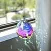 3 Inch Crystal Prism Suncatcher for Windows, Hanging, AB Coloured
