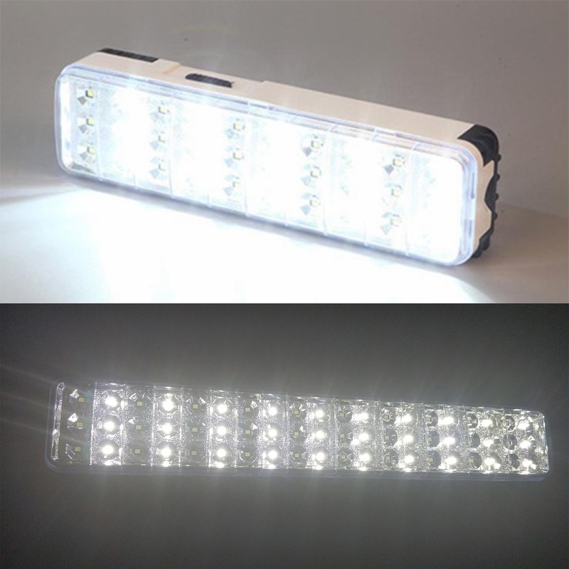 Rechargeable Emergency Light Super Bright Energy Saving Wall Mountable Home