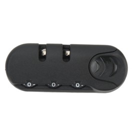 8x3x5.5cm/3.1x1.2x2.2in Luggage Lock, Security Lock Padlock Travel Luggage Locks 3 Digits Zinc Alloy Combination Padlock Code Locks Suitcase Baggage Password Security Locker for Travel
