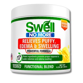 swell no more Swollen Feet and Ankles, Reduce Swelling Legs, Edema Relief for Legs, Edema, Ankle Swelling Relief, Water Pills for Swollen Legs, Anti Bloat, Puffy Face Reducer