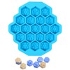 Versatile Honey Comb Silicone Mold, 19 Cavity Bee Silicone Mold