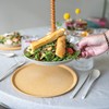 CONNECT Plate 25.5cm Ash Gray Set of 4 KOZIOL Koziol