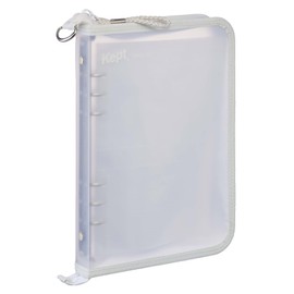 Raymay Fujii KP52MG Binder Kept Multi-Storage File, 6 Holes, A5, Moon Gray
