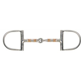 Showman Stainless Steel Racing D-Ring Style Bit! New Horse TACK!