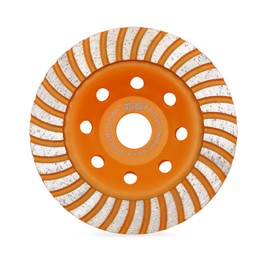 BGTEC Diamond Cup Wheel for Concrete - 125 mm Angle Grinding Wheel with 22.23/15.875 mm Washer for Grinding Granite, Marble, Concrete, Brick, Masonry