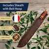 Heavy Duty Machete Knife - 18.5” Full Tang Machete for