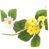 Zerodeko Realistic Lemon Rattan Garnish Lemon and Leaves Garland for