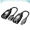 jojofuny 3pcs USB Extension Adapter for Ethernet Connection USB for
