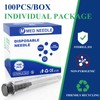 100Pcs 22 Gauge 1 Inch Needle 22G Sterile Disposable Injection