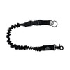 Tangle-free Leash Cord Short Black