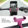 Bike Phone Mount Aluminum Alloy Heavy Duty Bike Phone Holder