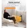 1500W Smart Electric Space Heater for Indoor Spaces - WiFi/App