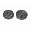 The Broken Token - Pirate Silver Fantasy Coin - 30mm