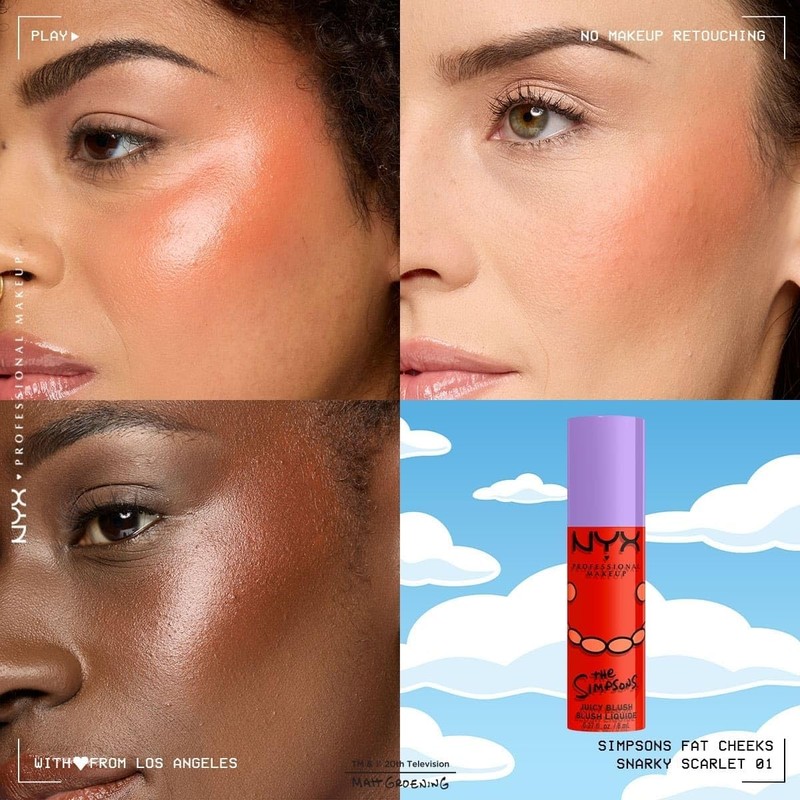 NYX PROFESSIONAL MAKEUP Rubor Líquido Fat Cheeks Snarky Scarlet (rojo)