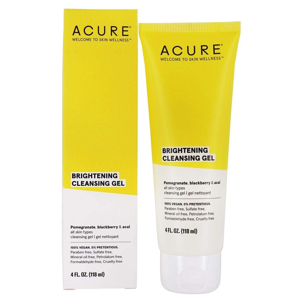 Acure Organics Facial Cleanser Superfruit Plus Chlorella Growth Factor - 4 oz