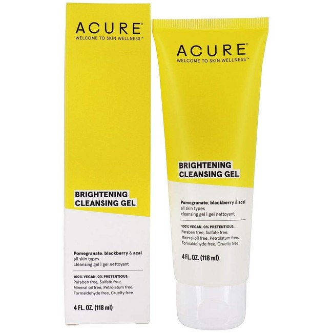 Acure Organics Facial Cleanser Superfruit Plus Chlorella Growth Factor - 4 oz
