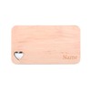 Cera & Toys® Breakfast Board with Engraving – Cut-Out Heart