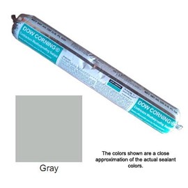 Gray Dow Corning Contractors Weatherproofing Sealant (CWS) - Sausage