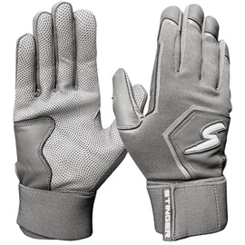Stinger Sports Winder Series Batting Gloves - Adult X-Large, Smoke Gray