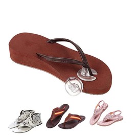 Outanaya 4pairs Transparent Non- Forefoot Pads for -flops Anti-skid Gel Cushions Comfortable and Lightweight Foot Support for and Daily Use